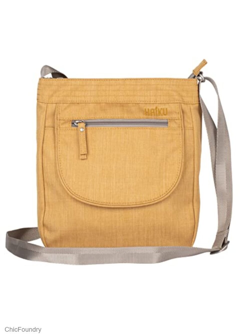 Eco-Friendly RFID Blocking Travel Crossbody Bag with Multiple Pockets